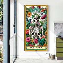 Load image into Gallery viewer, Diamond Painting - Full Round - Skull tarot cards (45*75CM)
