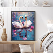 Load image into Gallery viewer, AB Diamond Painting - Full Square - Swan (40*50CM)
