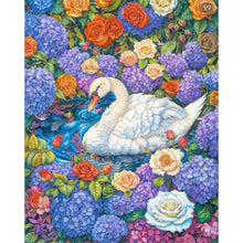 Load image into Gallery viewer, AB Diamond Painting - Full Square - Swan (40*50CM)
