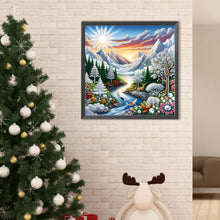 Load image into Gallery viewer, Diamond Painting - Full Round - Colorful house (40*40CM)
