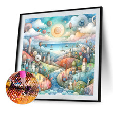 Load image into Gallery viewer, Diamond Painting - Full Round - Colorful house (40*40CM)
