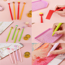 Load image into Gallery viewer, 3/4Pcs Diamond Painting Pen 5D Diamond Painting Tools 22cm Cartoon for Beginners
