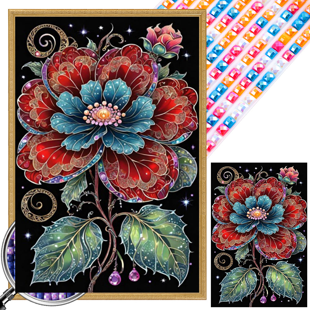 AB Diamond Painting - Full Square - Flowers (40*60CM)