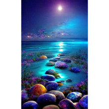 Load image into Gallery viewer, Diamond Painting - Full Round - Night fluorescent sea (55*90CM)
