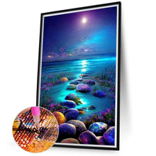 Load image into Gallery viewer, Diamond Painting - Full Round - Night fluorescent sea (55*90CM)
