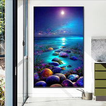 Load image into Gallery viewer, Diamond Painting - Full Round - Night fluorescent sea (55*90CM)
