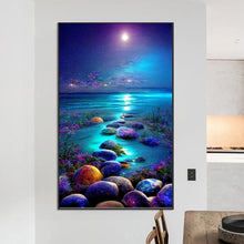 Load image into Gallery viewer, Diamond Painting - Full Round - Night fluorescent sea (55*90CM)
