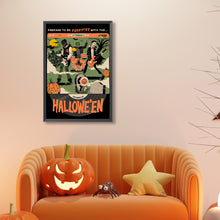Load image into Gallery viewer, Diamond Painting - Full Round - Halloween music record atmosphere (40*60CM)
