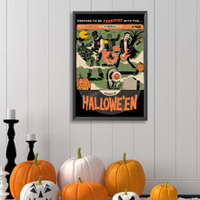 Load image into Gallery viewer, Diamond Painting - Full Round - Halloween music record atmosphere (40*60CM)
