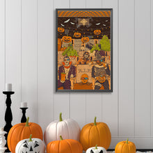 Load image into Gallery viewer, Diamond Painting - Full Round - Halloween movie theater atmosphere (40*60CM)
