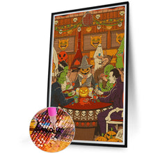 Load image into Gallery viewer, Diamond Painting - Full Round - Halloween game atmosphere (40*60CM)
