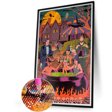 Load image into Gallery viewer, Diamond Painting - Full Round - Halloween holiday atmosphere (40*60CM)
