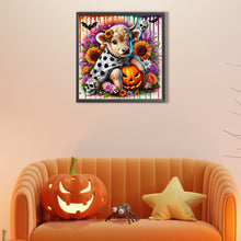 Load image into Gallery viewer, AB Diamond Painting - Full Round - Halloween yak (40*40CM)
