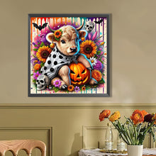 Load image into Gallery viewer, AB Diamond Painting - Full Round - Halloween yak (40*40CM)
