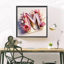 Load image into Gallery viewer, Diamond Painting - Full Square - Letter M (40*40CM)
