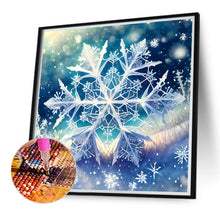 Load image into Gallery viewer, Diamond Painting - Full Round - Winter snowflakes (40*40CM)
