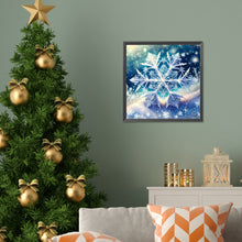 Load image into Gallery viewer, Diamond Painting - Full Round - Winter snowflakes (40*40CM)
