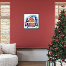 Load image into Gallery viewer, Diamond Painting - Full Round - Snowflake house (40*40CM)
