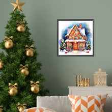 Load image into Gallery viewer, Diamond Painting - Full Round - Snowflake house (40*40CM)
