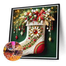 Load image into Gallery viewer, Diamond Painting - Full Round - Christmas stockings (40*40CM)
