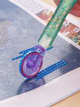 Load image into Gallery viewer, Sequins Diamond Painting Pen with Clay with 6 Tips Glitter Diamond Art Pen
