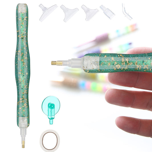 Sequins Diamond Painting Pen with Roller Glitter Diamond Art Pen for Art Crafts