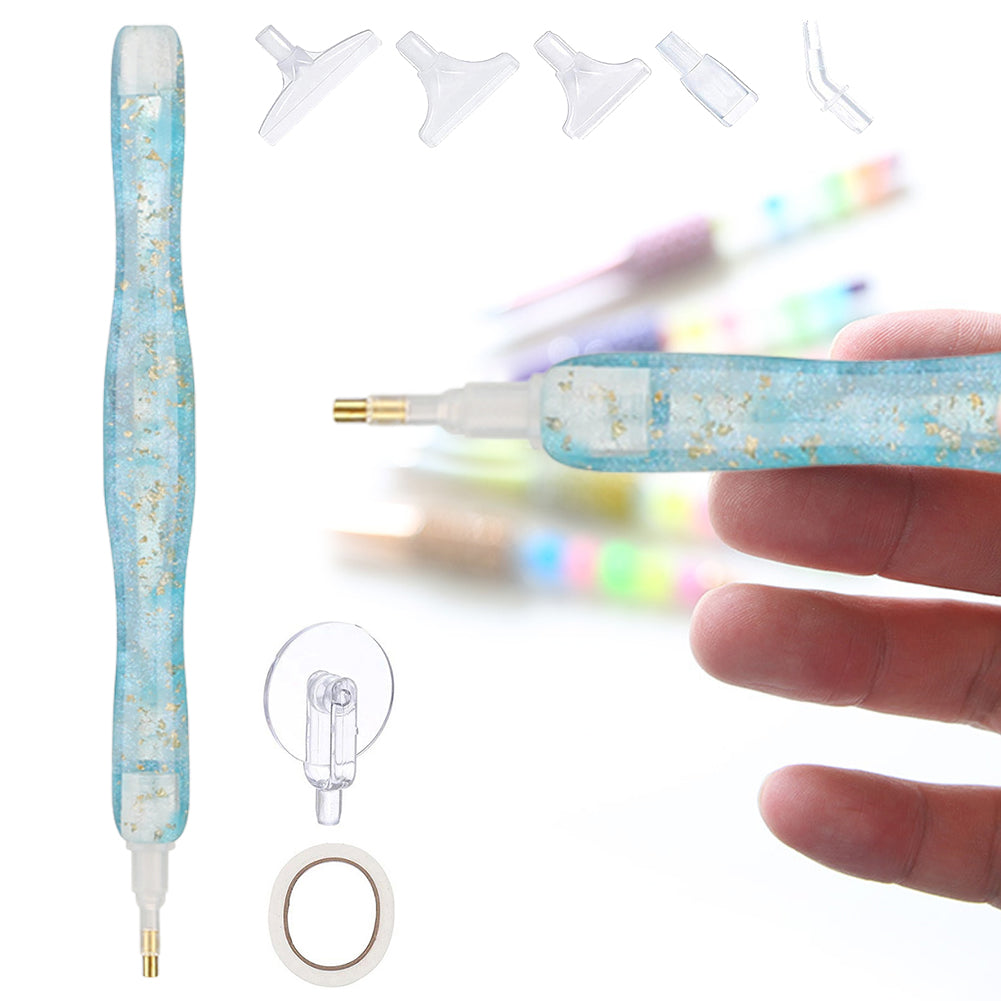 Sequins Diamond Painting Pen with Roller Glitter Diamond Art Pen for Art Crafts