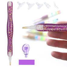 Load image into Gallery viewer, Sequins Diamond Painting Pen with Clay &amp; 6 Tips Glitter Diamond Art Pen

