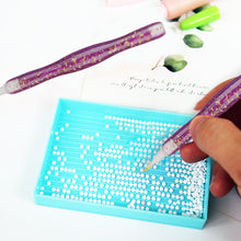 Load image into Gallery viewer, Sequins Diamond Painting Pen with Clay &amp; 6 Tips Glitter Diamond Art Pen
