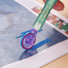 Load image into Gallery viewer, Sequins Diamond Painting Pen with Clay &amp; 6 Tips Glitter Diamond Art Pen
