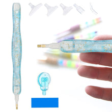 Load image into Gallery viewer, Sequins Diamond Painting Pen with Clay &amp; 6 Tips Glitter Diamond Art Pen
