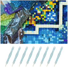 Load image into Gallery viewer, Sequins Diamond Painting Pen with Clay &amp; 6 Tips Glitter Diamond Art Pen
