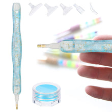 Load image into Gallery viewer, Sequins Diamond Painting Pen with Clay Jar &amp; 5 Tips Glitter Diamond Art Pen
