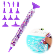 Load image into Gallery viewer, Sequins Diamond Painting Pen with 12 Tips Diamond Art Drill Pen for Art Crafts
