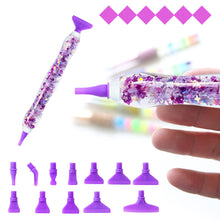 Load image into Gallery viewer, Sequins Diamond Painting Pen with 12 Tips Diamond Art Drill Pen for Art Crafts
