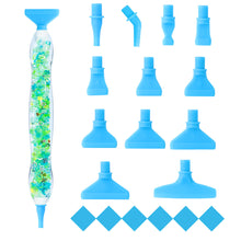 Load image into Gallery viewer, Sequins Diamond Painting Pen with 12 Tips Diamond Art Drill Pen for Art Crafts
