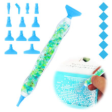 Load image into Gallery viewer, Sequins Diamond Painting Pen with 12 Tips Diamond Art Drill Pen for Art Crafts
