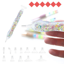 Load image into Gallery viewer, Sequins Diamond Painting Pen with 12 Tips Diamond Art Drill Pen for Art Crafts

