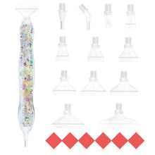 Load image into Gallery viewer, Sequins Diamond Painting Pen with 12 Tips Diamond Art Drill Pen for Art Crafts
