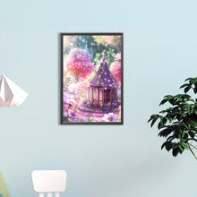 Load image into Gallery viewer, Diamond Painting - Full Round - Dream pink tree house (40*60CM)
