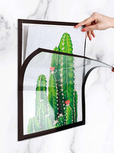 Load image into Gallery viewer, Magnetic Diamond Painting Frame Desktop Diamond Painting Photo Frame (A4 Black)
