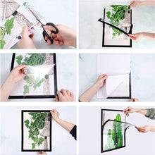 Load image into Gallery viewer, Magnetic Diamond Painting Frame Desktop Diamond Painting Photo Frame (A4 Black)
