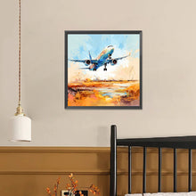 Load image into Gallery viewer, Diamond Painting - Full Square - Transportation airplane taking off (40*40CM)
