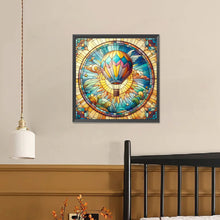 Load image into Gallery viewer, Diamond Painting - Full Square - Transportation yellow hot air balloon (40*40CM)
