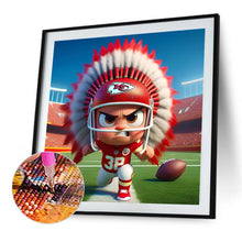 Load image into Gallery viewer, Diamond Painting - Full Round - Kansas City Chiefs (45*45CM)
