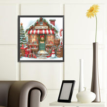 Load image into Gallery viewer, Diamond Painting - Full Round - Christmas cozy cottage (40*40CM)
