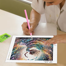 Load image into Gallery viewer, Diamond Painting - Partial Special Shaped - Beautiful skirt girl (30*30CM)
