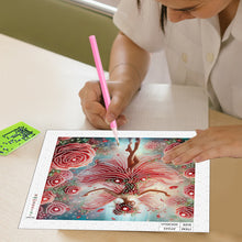 Load image into Gallery viewer, Diamond Painting - Partial Special Shaped - Beautiful skirt girl (30*30CM)
