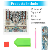 Load image into Gallery viewer, Diamond Painting - Partial Special Shaped - indian tribal decoration (30*30CM)

