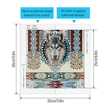 Load image into Gallery viewer, Diamond Painting - Partial Special Shaped - indian tribal decoration (30*30CM)

